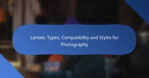 Lenses: Types, Compatibility and Styles for Photography